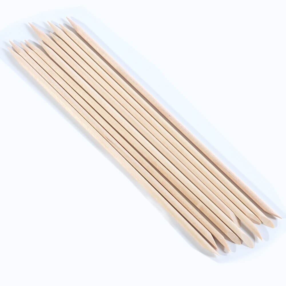 CN Orange Wooden Stick 10 stk.