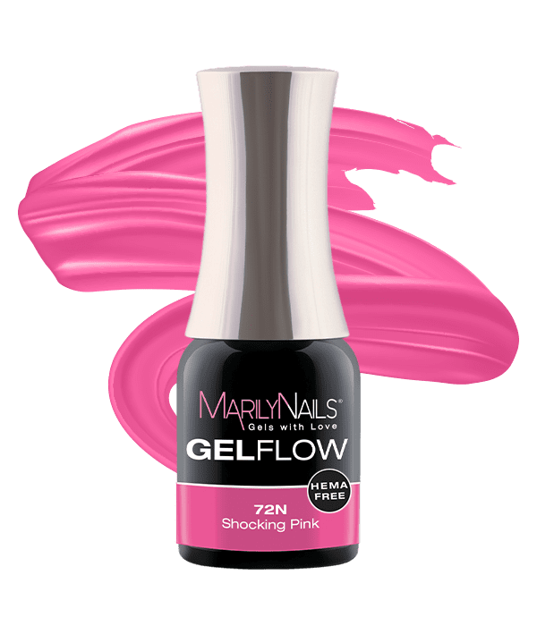 MN GelFlow - 72N 7ml (Shocking Pink) THF - Image 4