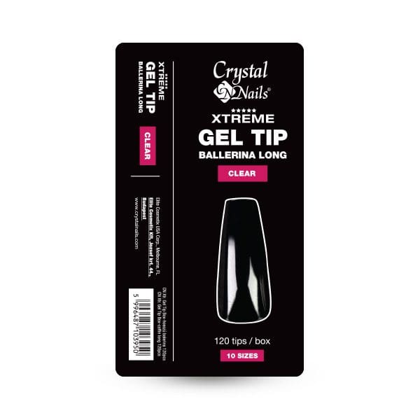 CN Xtreme Gel Tip Box - ballerina long 120pcs