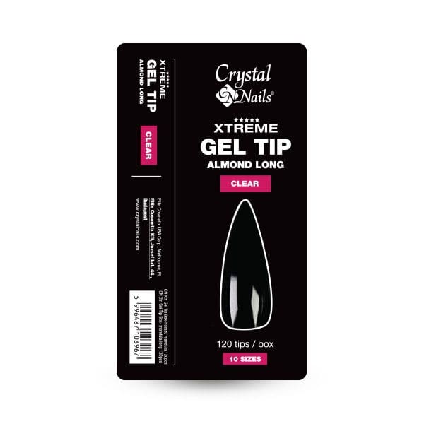 CN Xtreme Gel Tip Box - almond long 120pcs