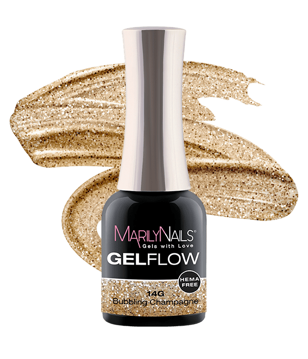 MN GelFlow - 14g 7ml (Bubbling Champagne) THF - Image 3
