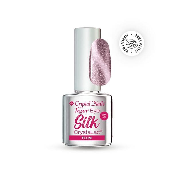 CN Crysta-lac 4ml Silk Tiger Eye #Plum THF