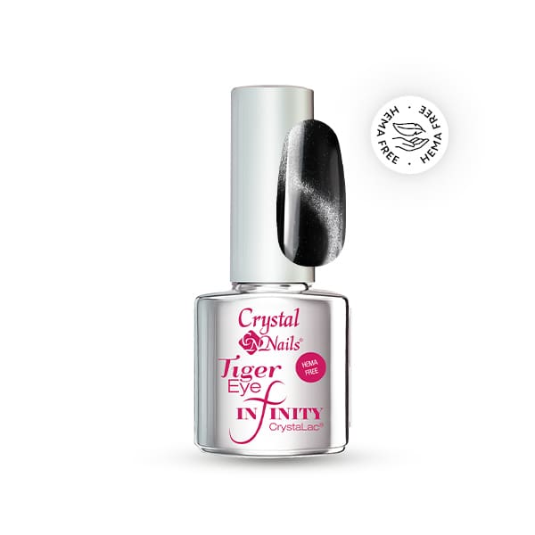 CN Crysta-lac 4ml Infinity Tiger Eye #9 silver THF