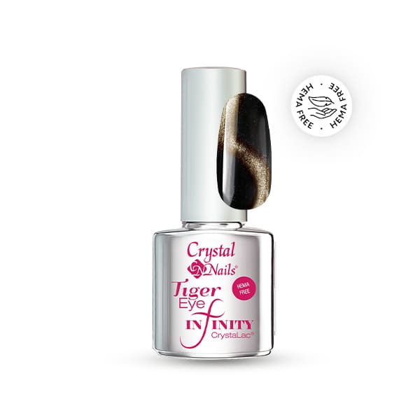 CN Crysta-lac 4ml Infinity Tiger Eye #8 gold THF