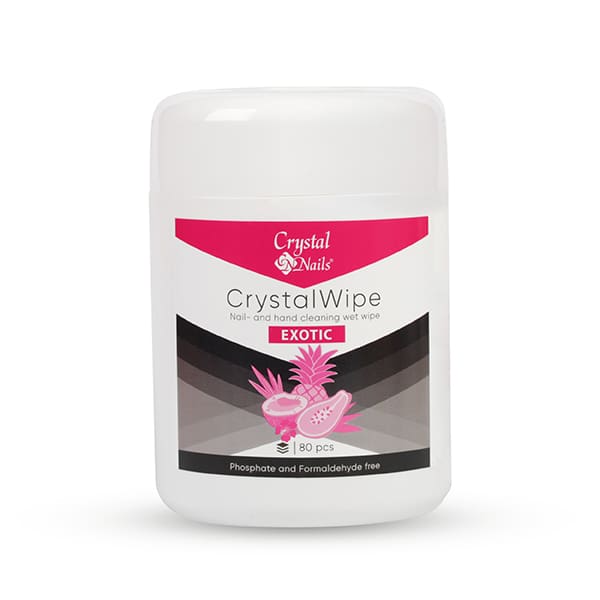 CN CrystalWipe - Nail- and Skin cleaning wet wipe (Exotic scent) 80pcs THF