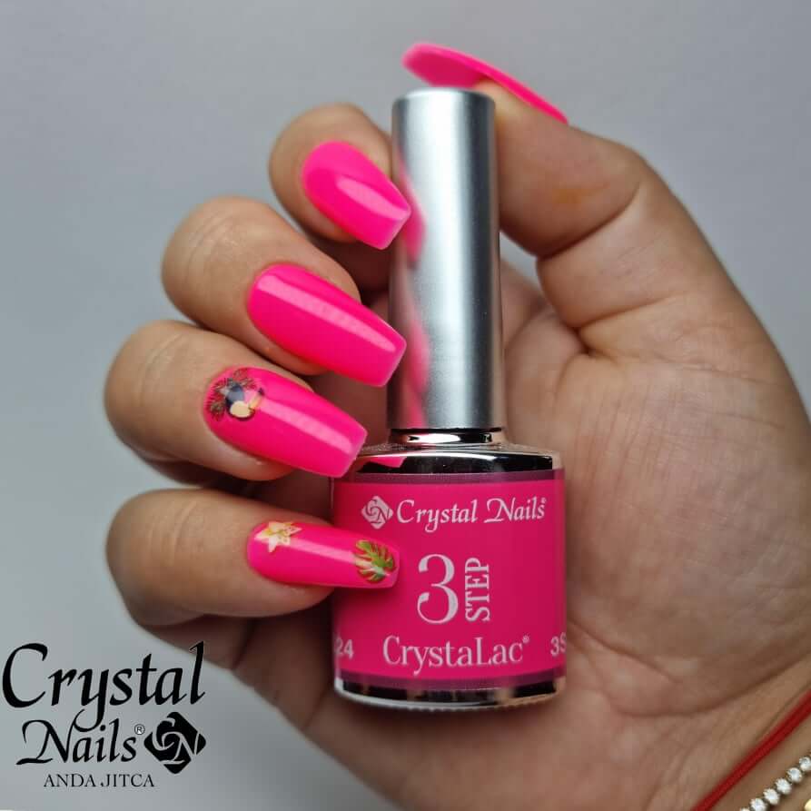 CN 3S Crystalac 8ml #024 - Neon pink TF - Image 2