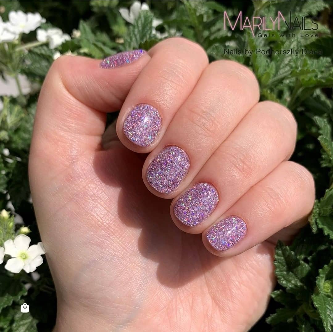 MN Glitter Powder 5 - holo purple - Image 3