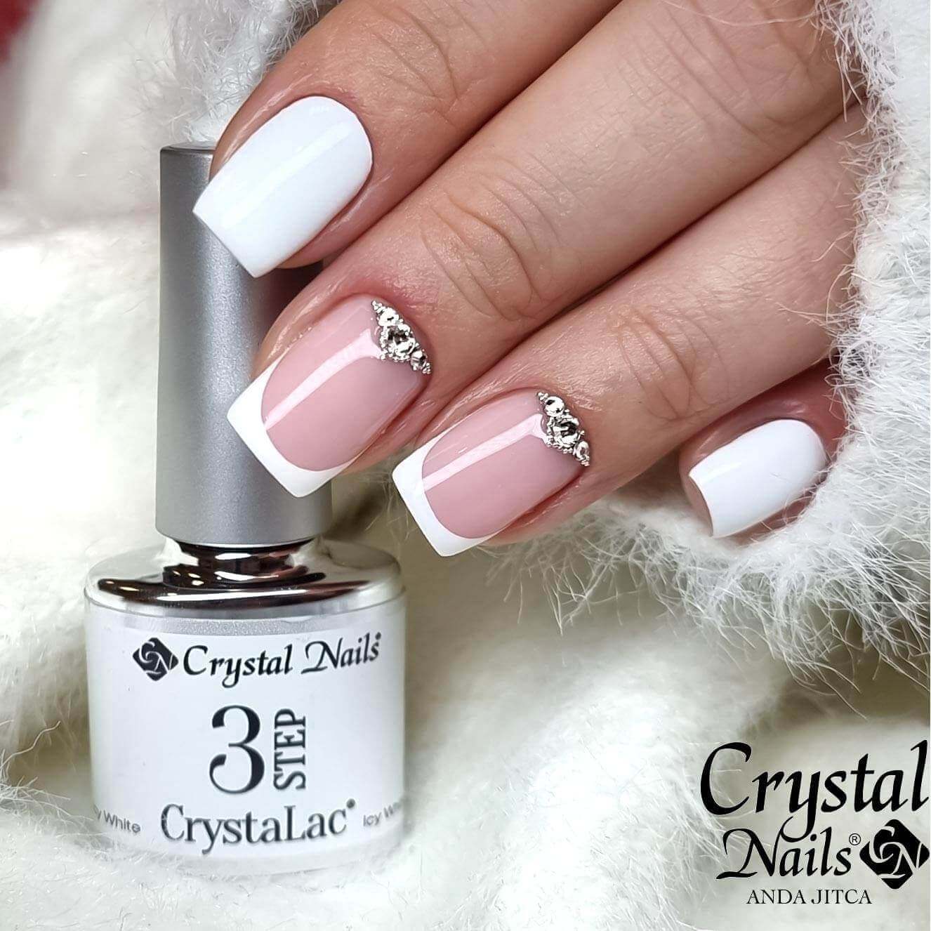 CN 3S Crystalac 8ml #Icy White TF - Image 2