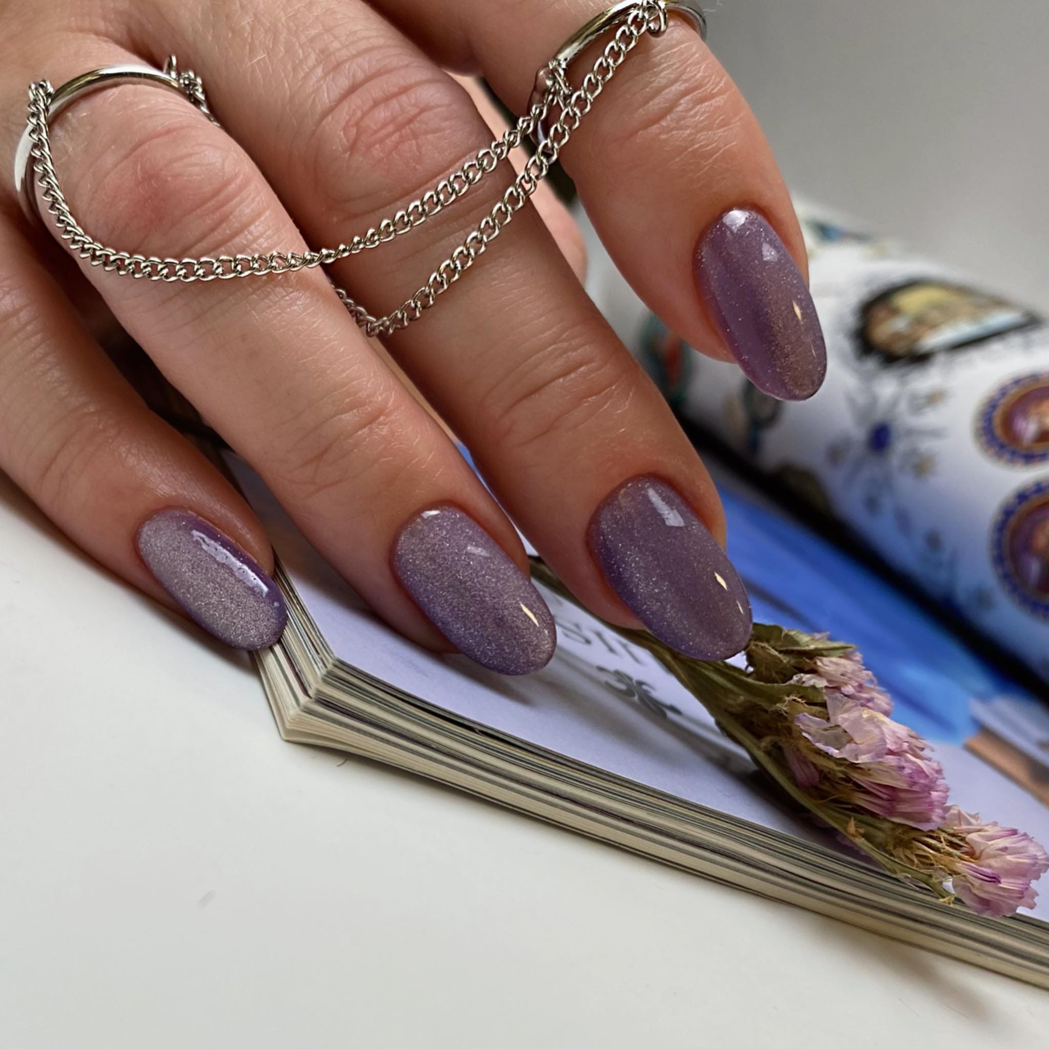 CN Crysta-lac 4ml Silk Tiger Eye #Heather THF - Image 2