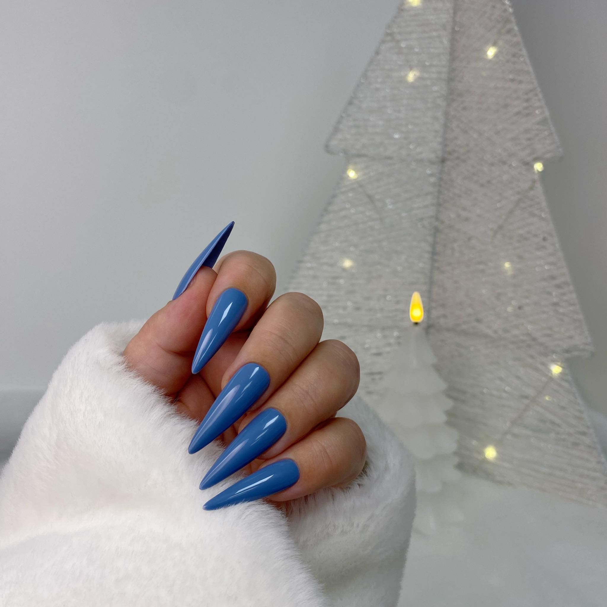 CN Royal Top Gel 4ml #013 - Silk blue TF - Image 2