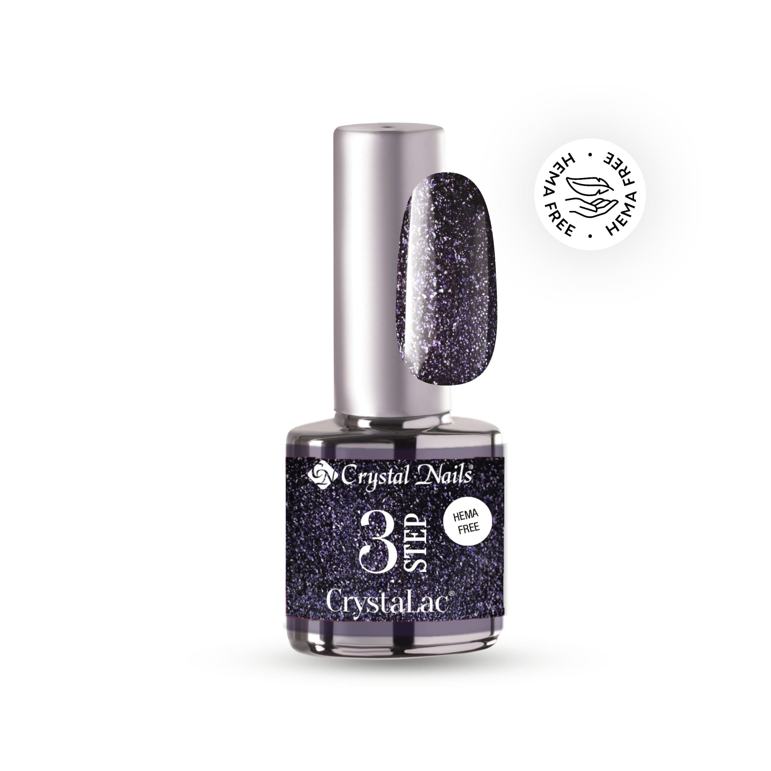 CN 3S HEMA FREE CrystaLac #07FP Full Platinum – Dazzling sapphire - Image 3