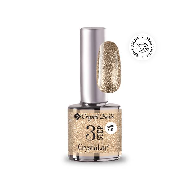 CN 3S Crystalac 8ml #207 Full Platinum - Sparkling Champagne THF