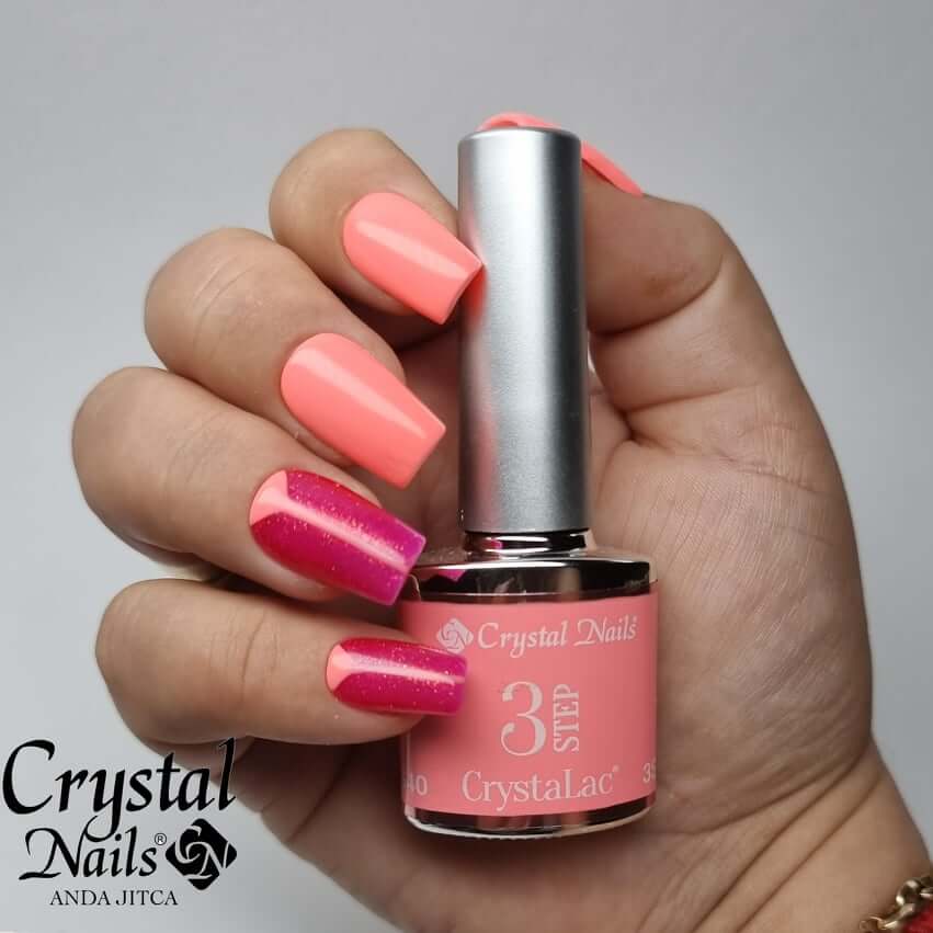 CN 3S Crystalac 8ml #040 - Neon Peach TF - Image 2