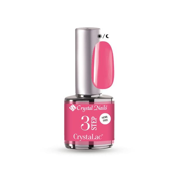 CN 3 STEP CrystaLac - HF3SG2 (4ml) - Glowy Pink THF
