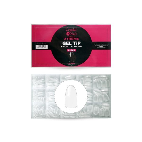 CN Xtreme Gel Tip Box - short almond