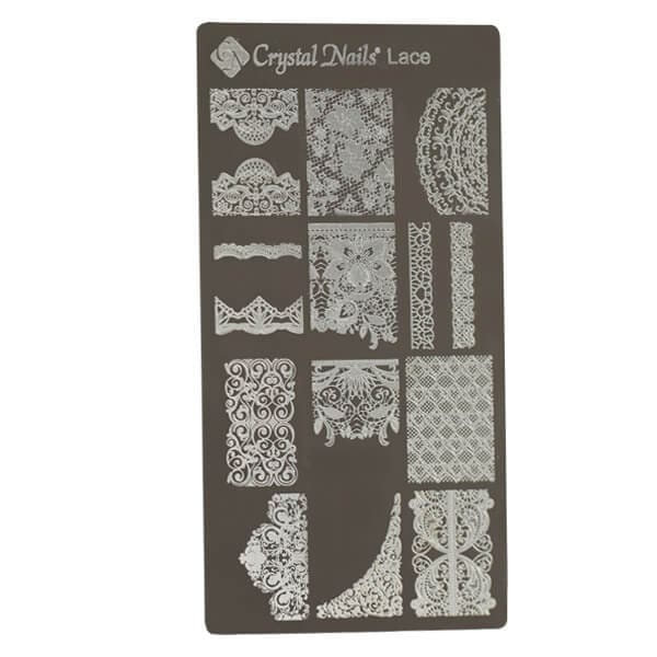 CN Nail stamp templates - lace