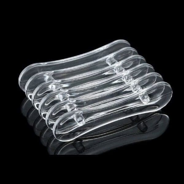 CN Landscape desktop brush holder - Clear