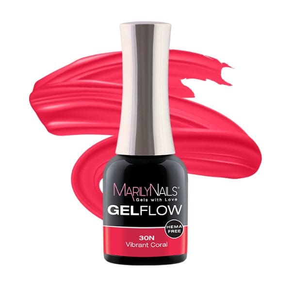 MN GelFlow - 30N 7ml (Vibrant Coral) THF