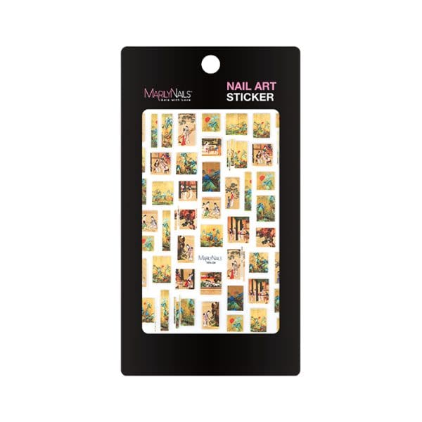 MN Nail sticker - MN-04