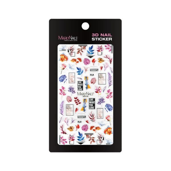 MN Nail sticker - 3D MN-06