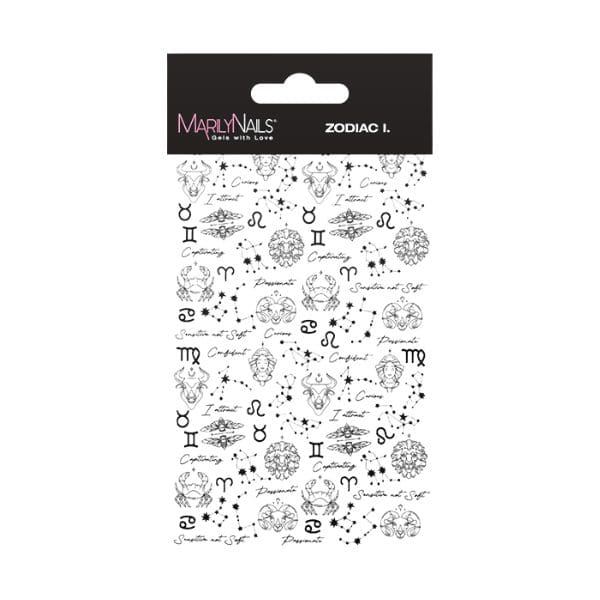 MN water decal - Zodiac sign I.