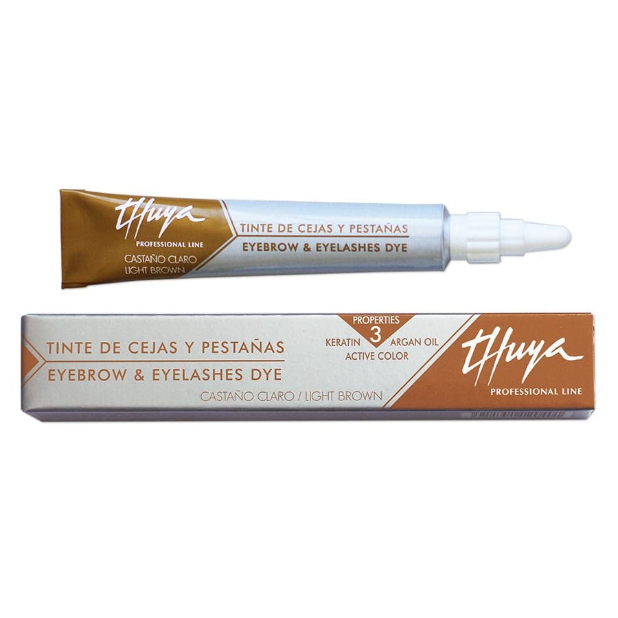 EYEBROW AND EYELASH TINT LIGHT BROWN