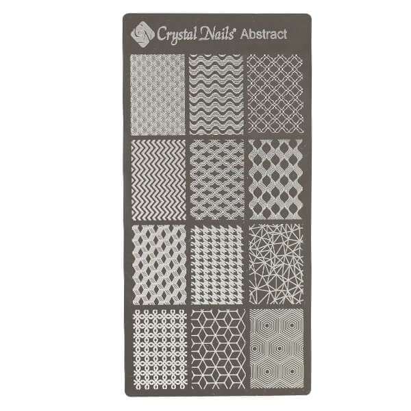 CN Nail stamp templates - abstract