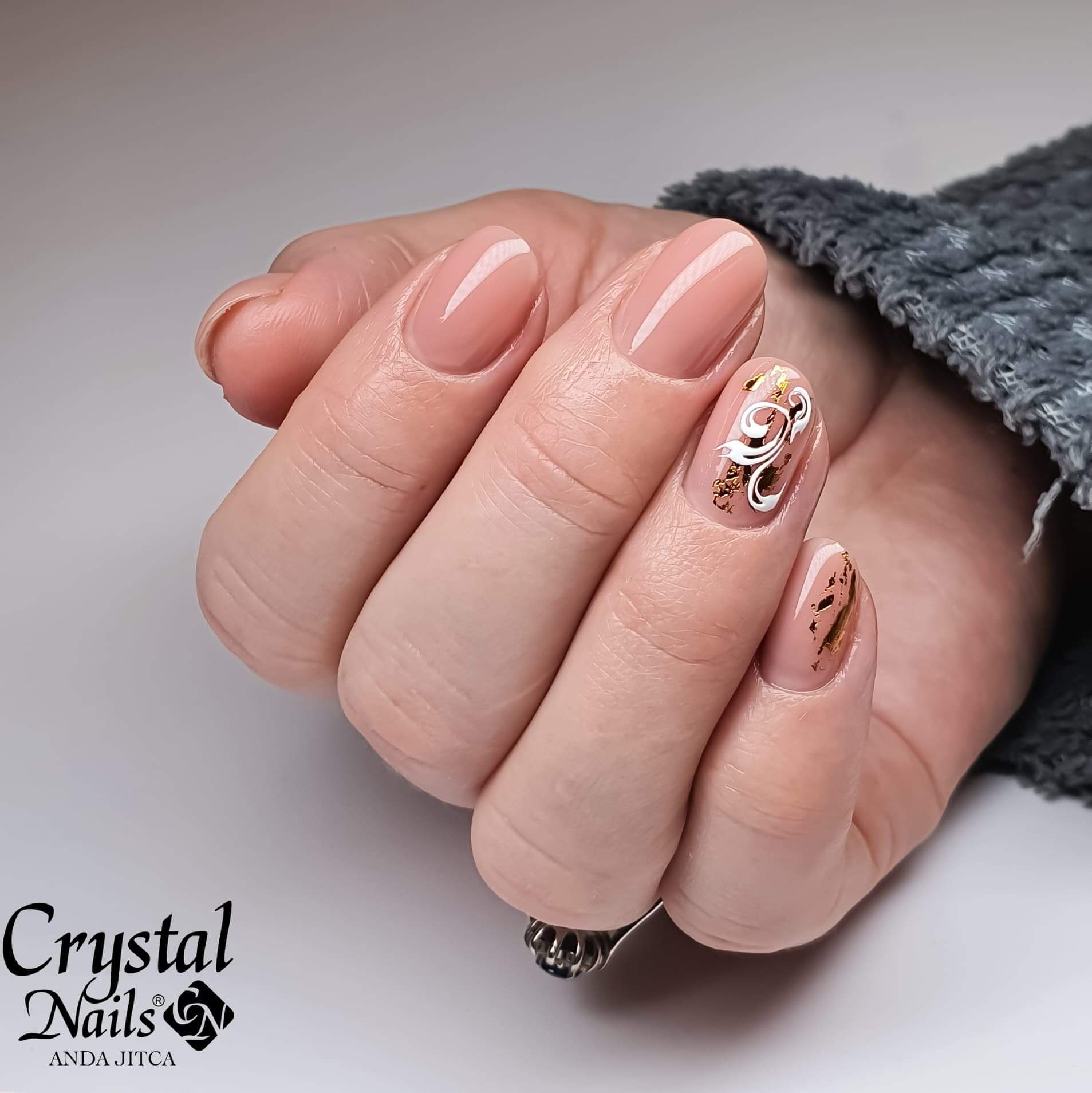 Compact Base Gel Translucent Nude THF - Image 4
