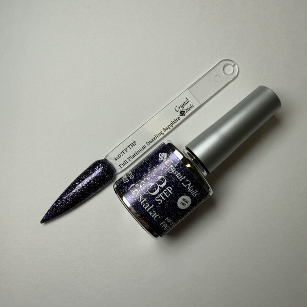 CN 3S HEMA FREE CrystaLac #07FP Full Platinum – Dazzling sapphire - Image 2