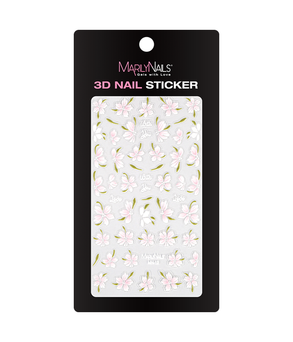 MN Nail sticker - 3D MN-12