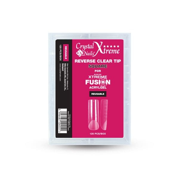 CN Xtreme Fusion AcrylGel Universal Reverse Tip (120pcs) - Square