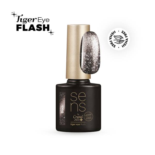 SENS Tiger eye 3G Polish - Flash Black 4ml THF