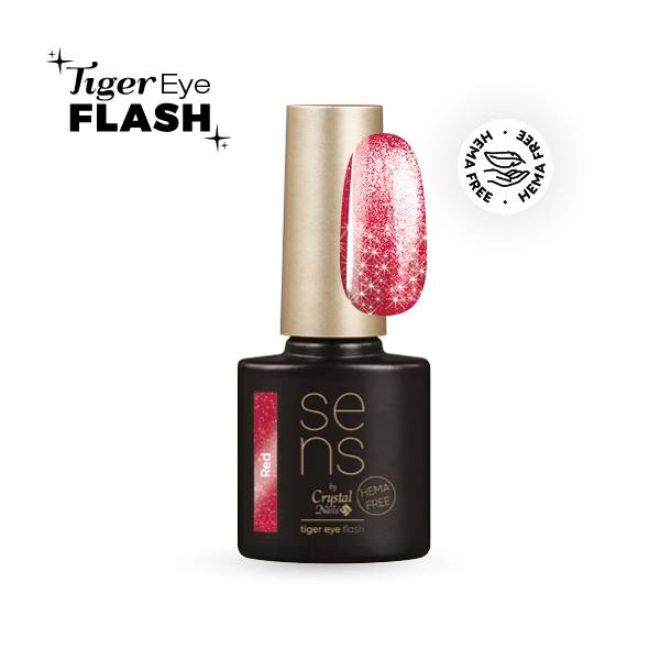 SENS Tiger eye 3G Polish - Flash Red 4ml THF