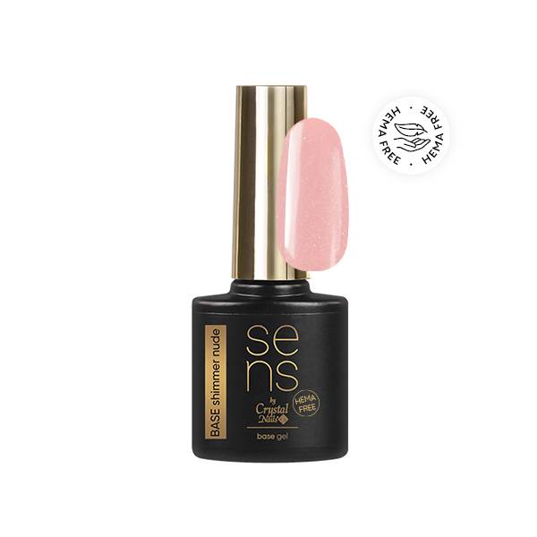 CN SENS Base Gel - Shimmer Nude 10ml THF