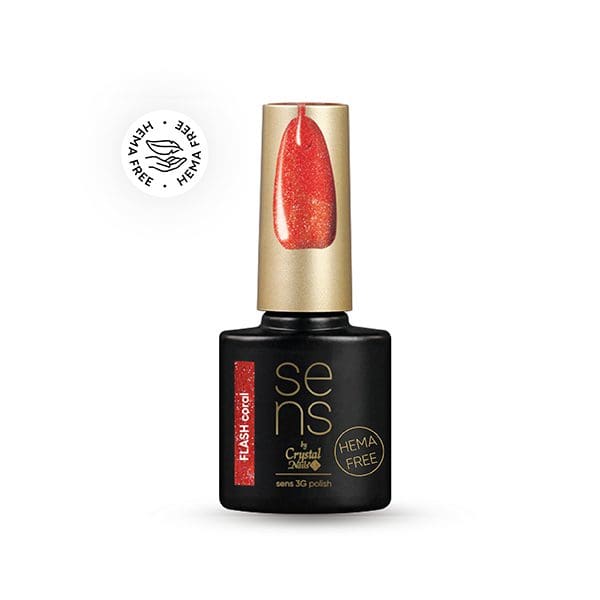 CN SENS 3G Polish - Flash Coral 4ml THF