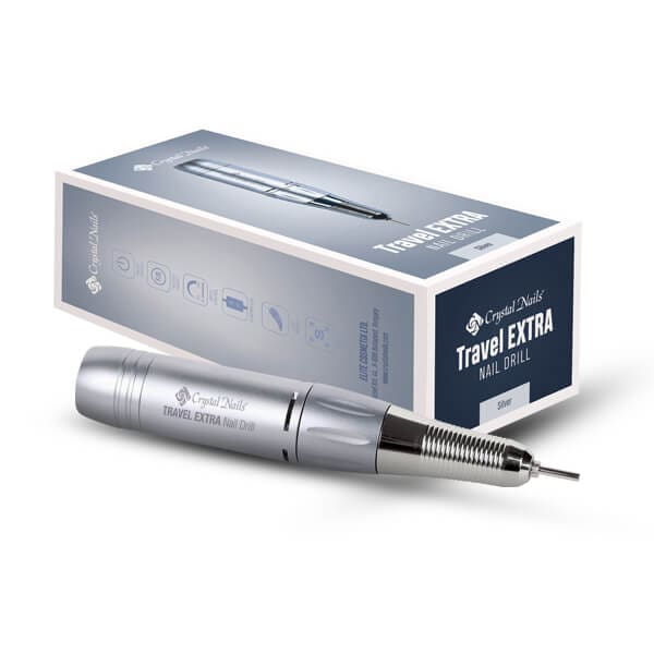 CN Travel Extra Nail Drill - Silver